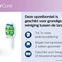 Philips Sonicare InterCare Standaard HX9004/10 - Opzetborstels - 4 Stuks -Oral B SHOP 550x366 52