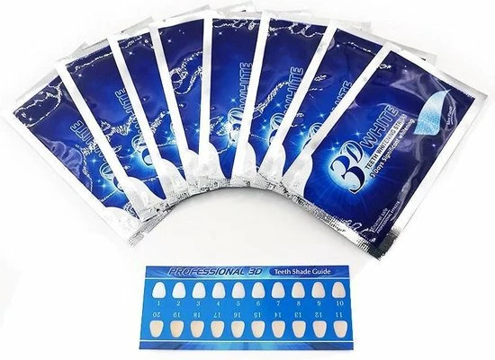 Merkloos Professionele Tanden Bleek Strips Ultra 3D - Teeth Whitening Strips - Tanden Bleken - Voor Ultra Witte Tanden - 14 Strips 1 Merkloos Professionele Tanden Bleek Strips Ultra 3D - Teeth Whitening Strips - Tanden Bleken - Voor Ultra Witte Tanden - 14 Strips