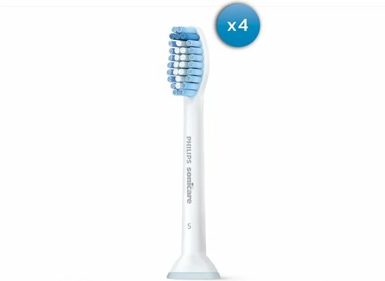 Philips Sonicare Sensitive 4 Opzetborstels HX 6054/07 2 Philips Sonicare Sensitive 4 Opzetborstels HX 6054/07 - Afbeelding 2