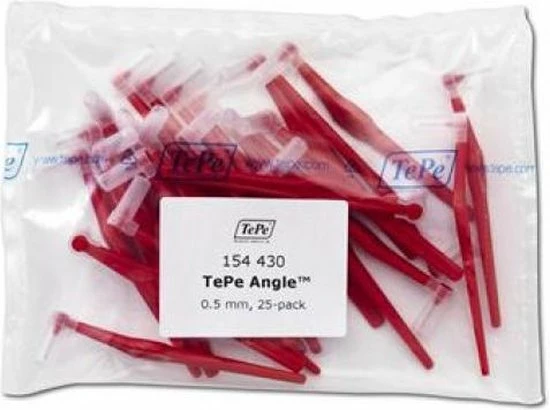 Tepe Angle Rood 0.5 Mm - 25 Stuks 5 Tepe Angle Rood 0.5 Mm - 25 Stuks - Afbeelding 5