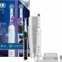 Oral B Oral-B Smart 5 5900 - Zwart En Wit - Elektrische Tandenborstel - Duopack