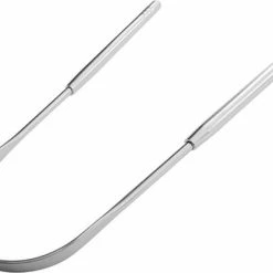 Merkloos Hygi?nische Tongreiniger - Zilverkleurig - Metaal