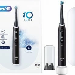 Oral B IO - SMILE Black Lava Elektrische Tandenborstel Ontworpen Door Braun