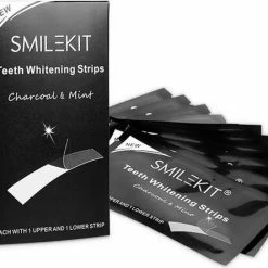 Fenom Royal Tanden Bleken Strips - 14 Stuks - Bamboe - Houtskool - Mondzorg - Zonder Peroxide - Hygi?ne