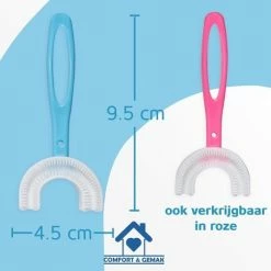 Comfort & Gemak Tandenborstel Voor Kinderen - Eenvoudig, Hygiënisch En De Oplossing Voor Tandenpoetsen Bij Kinderen - BPA Vrij - BLAUW - 2 Tot 6 Jaar -Oral B SHOP 550x453 2