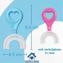 Comfort & Gemak Tandenborstel Voor Baby En Kind - Eenvoudig, Hygiënisch En De Oplossing Voor Tandenpoetsen Bij Kinderen - BPA Vrij – BLAUW -Oral B SHOP 550x464 3