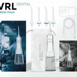 VRL Dental Elektrische Waterflosser - Monddouche - Draadloos - 3 Standen - 4 Opzetstukjes - 300ML Waterreservoir - Incl. Reistasje 19 VRL Dental Elektrische Waterflosser - Monddouche - Draadloos - 3 Standen - 4 Opzetstukjes - 300ML Waterreservoir - Incl. Reistasje -Oral B SHOP 550x477 3