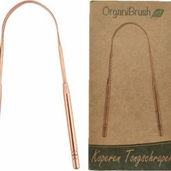 OrganiBrush 100% Koper Tongschraper / Tongreiniger - Antibacterieel - 1 Stuk -Oral B SHOP 550x488 2