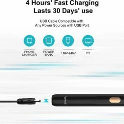 Fairywill D1 Elektrische Tandenborstel Set Met 2x Borstelopzetstuk -Oral B SHOP 550x489 1