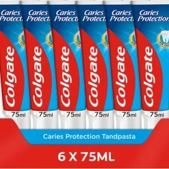 Colgate Caries Protection Tandpasta - 6 X 75 Ml - Voordeelverpakking