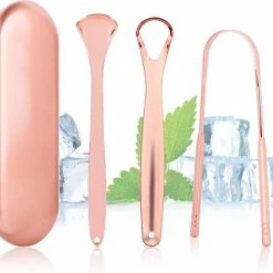 RVS Tongschraper Set Voor Mondverzorging ? Vardaan ? 4 In 1 Set ? Tongreiniger & Tongborstel ? Duurzaam & Herbruikbaar ? Tong Hygi?ne ? Mondhygi?ne - Tongreiniger ? ? ? -Oral B SHOP 550x500 2