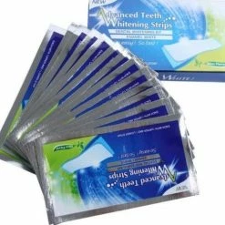 Merkloos Advanced Whitening Strips - Professionele Tandenblekers - Tandenbleekstrips - Witte Tanden - Tanden Verzorging - Direct Resultaat - Teeth Whitening Strips - 28 Strips