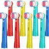 Merkloos Universele Kinder Opzetborstels - 8 Stuks - Geschikt Voor Oral-B En Braun Kids