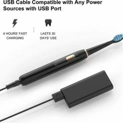 Fairywill D1 Elektrische Tandenborstel Set Met 2x Borstelopzetstuk -Oral B SHOP 550x507 5