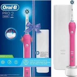 Oral B Oral-B Pro 2500 CrossAction Pink - Elektrische Tandenborstel