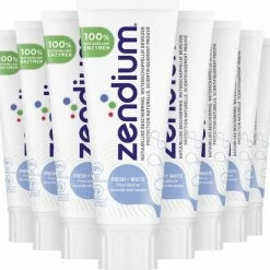 Zendium Fresh+Whitening Tandpasta- 12 X 75 Ml - Voordeelverpakking