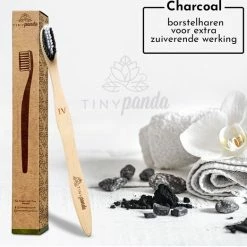 Tiny Panda 4+2 Bamboe Tandenborstels - Zero Waste - Vegan - Bamboo Toothbrushes -Oral B SHOP 550x523 11