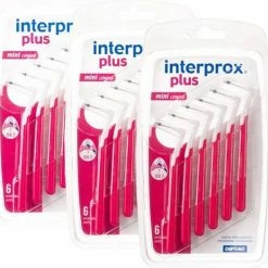 3x Interprox Plus Mini Conical 2-4 Mm Rood Blister à 6 Ragers -Oral B SHOP 550x524 5
