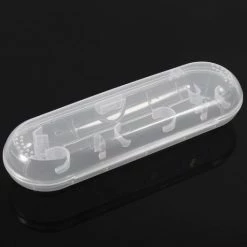 AA Commerce Reisetui Geschikt Voor Oral-B Pro/Vitality/Smartseries Stages Kids - Beschermhoes Travel Case - Geschikt Voor Elektrische Tandenborstel & 2 Opzetborstels - Transparant -Oral B SHOP 550x526 4