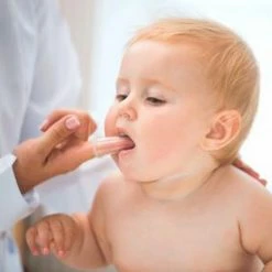 Merkloos Baby Tandenborstel - 2 Stuks Vingertandenborstel Kindertandenborstel Op Vinger Siliconen -Oral B SHOP 550x529 3