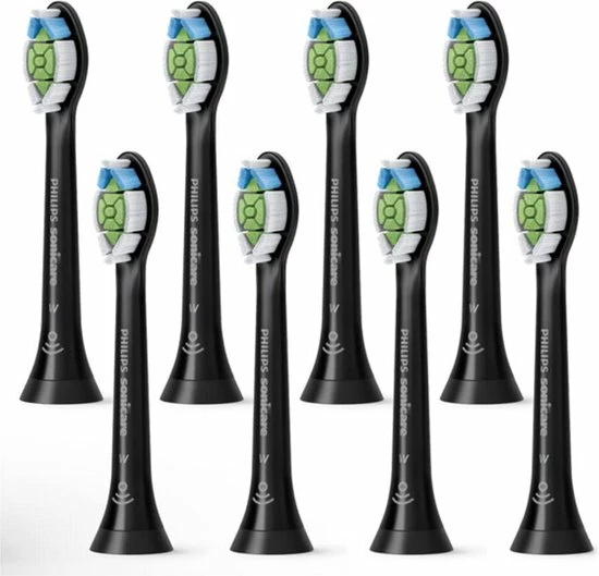 Philips Sonicare W2 Optimal White HX6068/13 - Opzetborstels - 8 Stuks 12 Philips Sonicare W2 Optimal White HX6068/13 - Opzetborstels - 8 Stuks - Afbeelding 12
