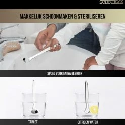 SolidStock Professionele Tongschraper Voor Mondverzorging - 4 Delige Tongreiniger - Ayurveda - RVS -Oral B SHOP 550x533 1