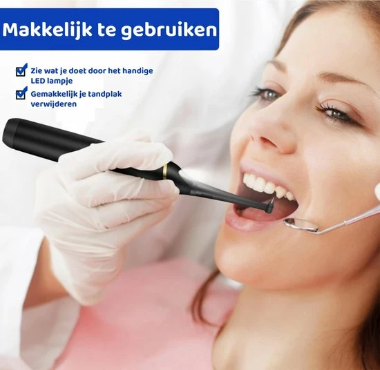 ExCorn Elektrische Tandsteen Verwijderaar - Elektrisch Tandplak Verwijderen - Inclusief Tandartssetje - Tanden Polijsten 8 ExCorn Elektrische Tandsteen Verwijderaar - Elektrisch Tandplak Verwijderen - Inclusief Tandartssetje - Tanden Polijsten - Afbeelding 8