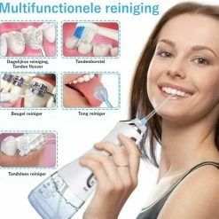 Nula Inspirations Nula Waterflosser - Tandsteen Verwijderaar - Monddouche - 6 Opzetstukken - Incl Opbergtas/ MicroTandenborstel - Zwart -Oral B SHOP 550x536 10