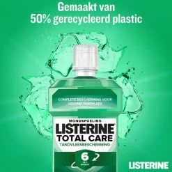 LISTERINE Total Care Tandvleesbescherming: Mondspoeling Voor Complete Bescherming Voor Gezond Tandvlees Met 6-in-1 Effect - Met Essentiële Oliën, Fluoride En Zinkformule, 3 X 500 Ml 17 LISTERINE Total Care Tandvleesbescherming: Mondspoeling Voor Complete Bescherming Voor Gezond Tandvlees Met 6-in-1 Effect - Met Essentiële Oliën, Fluoride En Zinkformule, 3 X 500 Ml -Oral B SHOP 550x536 2