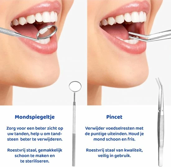 ExCorn Elektrische Tandsteen Verwijderaar - Elektrisch Tandplak Verwijderen - Inclusief Tandartssetje - Tanden Polijsten 7 ExCorn Elektrische Tandsteen Verwijderaar - Elektrisch Tandplak Verwijderen - Inclusief Tandartssetje - Tanden Polijsten - Afbeelding 7