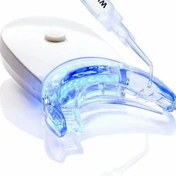 Merkloos Tanden Bleken - Tandbleek Set - Tandenbleekset - Tandbleekset Premium - Tanden Bleekset - Tandbleekset Premium - 3D LED - Zonder Peroxide - 3 Gelspuiten - Veilig - Thuis Bleken - Witte Tanden - Professionele Teeth Whitening - Tandenbleek Set