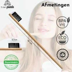 Tiny Panda 4+2 Bamboe Tandenborstels - Zero Waste - Vegan - Bamboo Toothbrushes -Oral B SHOP 550x540 20