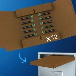 Braun/Oral B Oral-B CrossAction Opzetborstel Kleur Zwart, Verpakking Van 12 Stuks, Verpakking Van Brievenbusformaat -Oral B SHOP 550x545 3