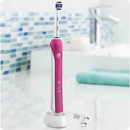 Oral B Oral-B PRO 2500 3D - Elektrische Tandenborstel - Roze 18 Oral B Oral-B PRO 2500 3D - Elektrische Tandenborstel - Roze - Afbeelding 18