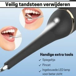 BOME Tandsteen Verwijderaar Met 3 Opzetstukken - Tandplak Verwijderaar - Inclusief Spiegel En Pincet - 3 Standen -Oral B SHOP 550x546 22