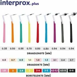 Interprox Plus Maxi - 4,2 Tot 5,7 Mm - 3 X 6 Stuks -Oral B SHOP 550x546 27