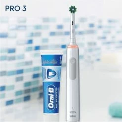 Oral B Oral-B Pro 3 3800 - Wit - Elektrische Tandenborstel Met Gratis Tandpasta -Oral B SHOP 550x546 35