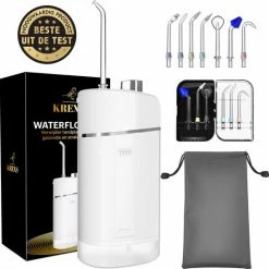 Krexs Waterflosser - Flosapparaten - Monddouche – Waterpik - Tandsteen Verwijderaar - Tandverzorging