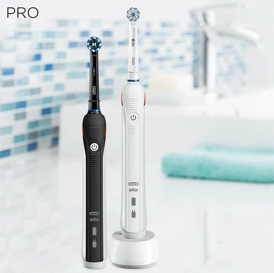 Oral B Oral-B PRO 2 2900 - Elektrische Tandenborstel - Duopack 6 Oral B Oral-B PRO 2 2900 - Elektrische Tandenborstel - Duopack - Afbeelding 6