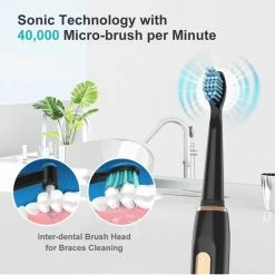 Fairywill D1 Elektrische Tandenborstel Set Met 2x Borstelopzetstuk -Oral B SHOP 550x549 188