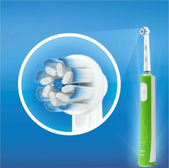Oral B Oral-B Junior - Elektrische Tandenborstel - Groen 6 Oral B Oral-B Junior - Elektrische Tandenborstel - Groen - Afbeelding 6