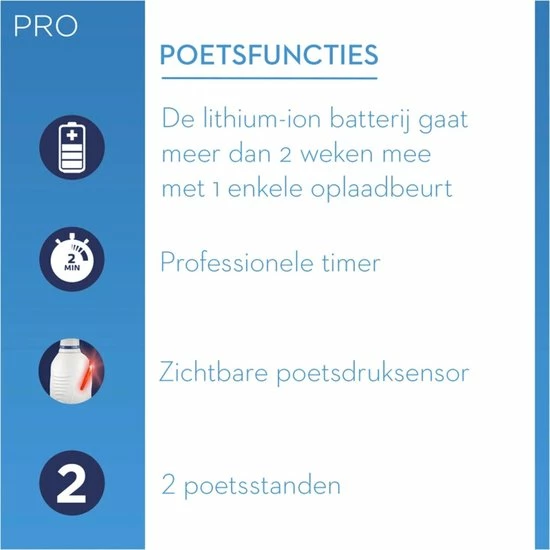 Oral B Oral-B PRO 2500 3D - Elektrische Tandenborstel - Roze 12 Oral B Oral-B PRO 2500 3D - Elektrische Tandenborstel - Roze - Afbeelding 12