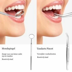 Bluemay Elektrische Tandsteen Verwijderaar - Tandplak Verwijderaar - Inclusief Tandarts Set -Oral B SHOP 550x550 1016