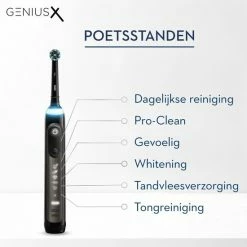 Oral B Oral-B Genius X - Special Editie - Zwart - Elektrische Tandenborstel - 1 Handvat En 1 Opzetborstel -Oral B SHOP 550x550 1093