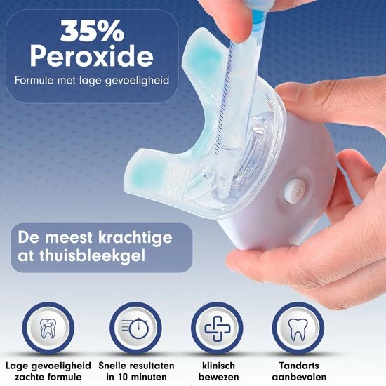 Imperatoris Diamond White | Tandenbleekset? Inclusief Teeth Whitening Strips - Tandenbleek Strips ? 3D LED ? Wittere Tanden 2 Imperatoris Diamond White | Tandenbleekset? Inclusief Teeth Whitening Strips - Tandenbleek Strips ? 3D LED ? Wittere Tanden - Afbeelding 2