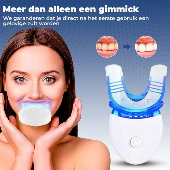 Imperatoris Diamond White | Tandenbleekset? Inclusief Teeth Whitening Strips - Tandenbleek Strips ? 3D LED ? Wittere Tanden 3 Imperatoris Diamond White | Tandenbleekset? Inclusief Teeth Whitening Strips - Tandenbleek Strips ? 3D LED ? Wittere Tanden - Afbeelding 3