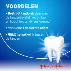 Js Johnson & Johnson Reach Dental Waxed Floss Flosdraad- 200 M - Flosdraad -Oral B SHOP 550x550 1124