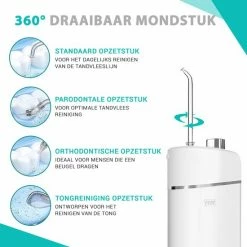 Krexs Waterflosser - Flosapparaten - Monddouche – Waterpik - Tandsteen Verwijderaar - Tandverzorging -Oral B SHOP 550x550 1148