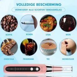 DEN-T? PRO U500 - Elektrische Sonische Tandsteen Verwijderaar - Roze -Oral B SHOP 550x550 1171