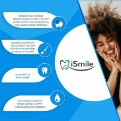 ISmile® ISM7199 Elektrische Tandsteen Verwijderaar - Ultra Sonische Trillingen - Professionele Tandsteen Reiniger - Tandplak Verwijderaar -Oral B SHOP 550x550 1270